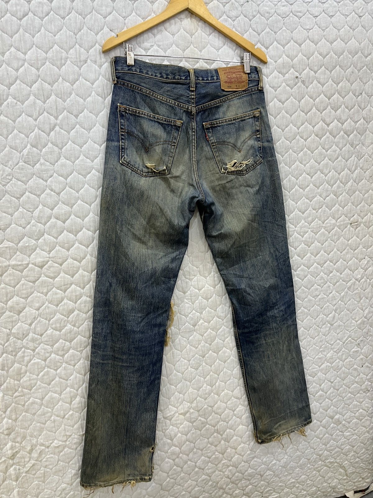 Levi's (Hhh). VINTAGE LEVIS 508 HYPEBEAST DISTRESSED DENIM Size US 32 / EU 48 - 8 Thumbnail