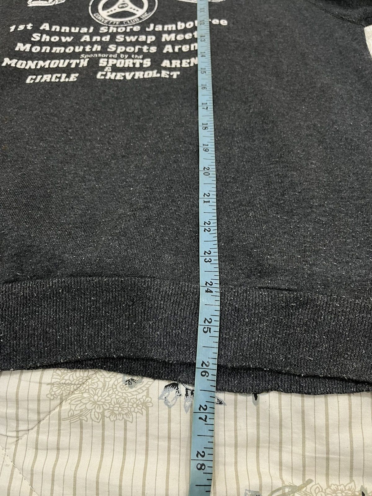 Vintage I. VINTAGE CORVETTE CLUB SWEATSHIRT Size US M / EU 48-50 / 2 - 10 Thumbnail