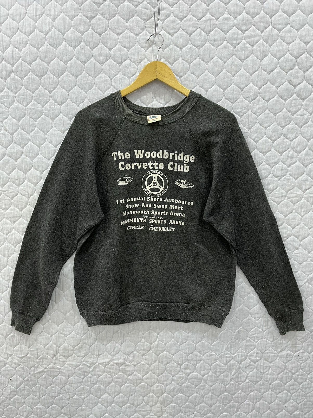 Vintage I. VINTAGE CORVETTE CLUB SWEATSHIRT Size US M / EU 48-50 / 2 - 1 Thumbnail
