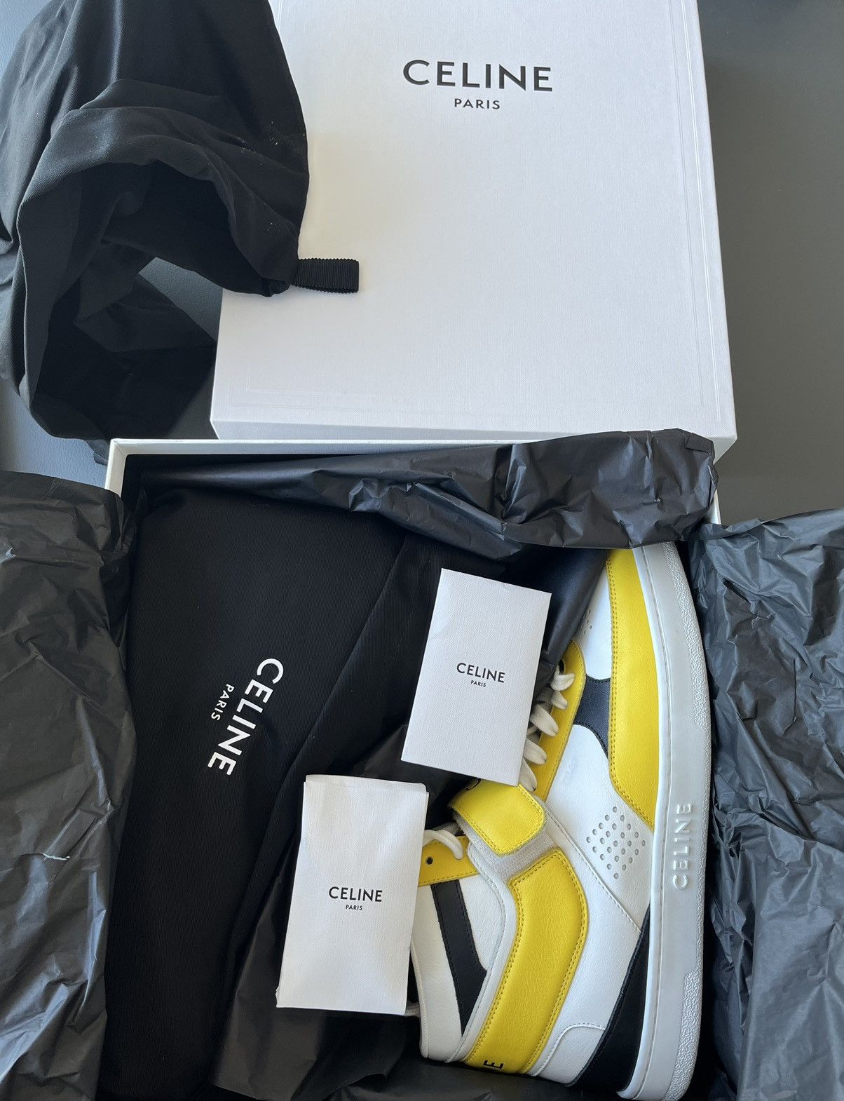 Celine × Hedi Slimane Super Runway Brand New Celine Leather Trainer LimitedEdition Size US 10 / EU 43 - 6 Thumbnail