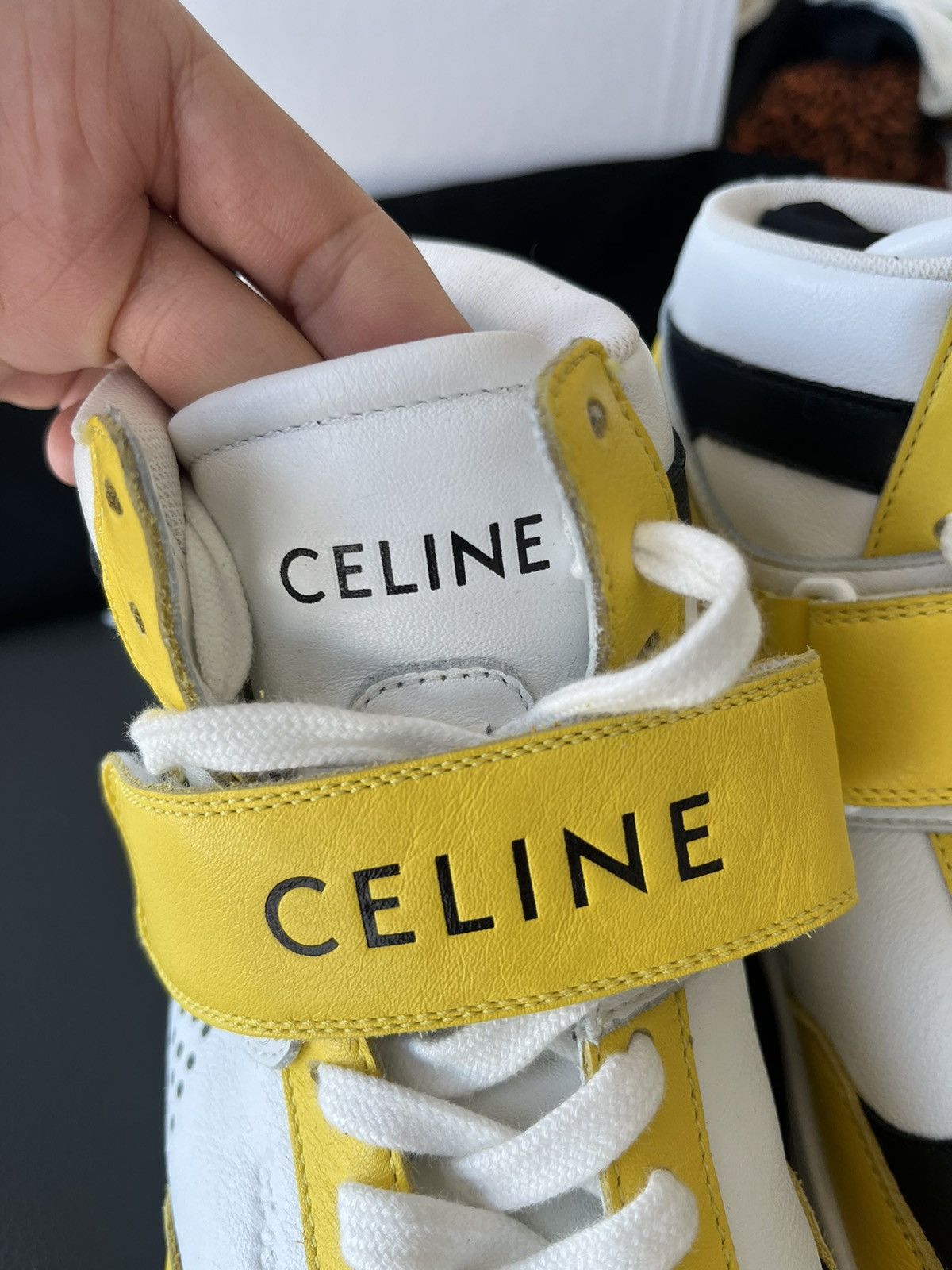 Celine × Hedi Slimane Super Runway Brand New Celine Leather Trainer LimitedEdition Size US 10 / EU 43 - 14 Thumbnail