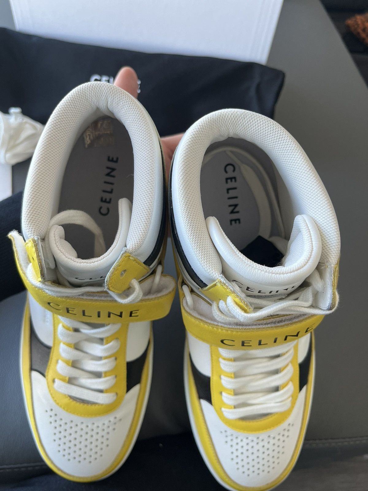 Celine × Hedi Slimane Super Runway Brand New Celine Leather Trainer LimitedEdition Size US 10 / EU 43 - 22 Thumbnail
