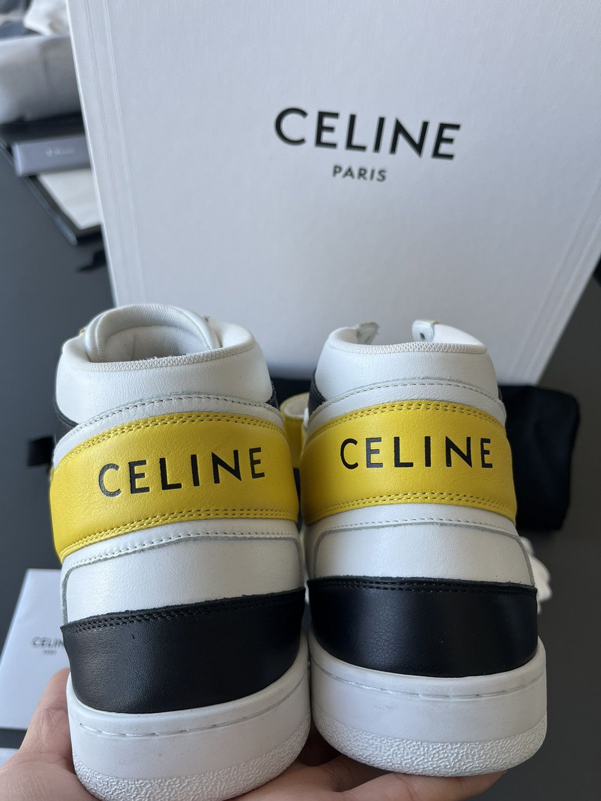 Celine × Hedi Slimane Super Runway Brand New Celine Leather Trainer LimitedEdition Size US 10 / EU 43 - 3 Thumbnail