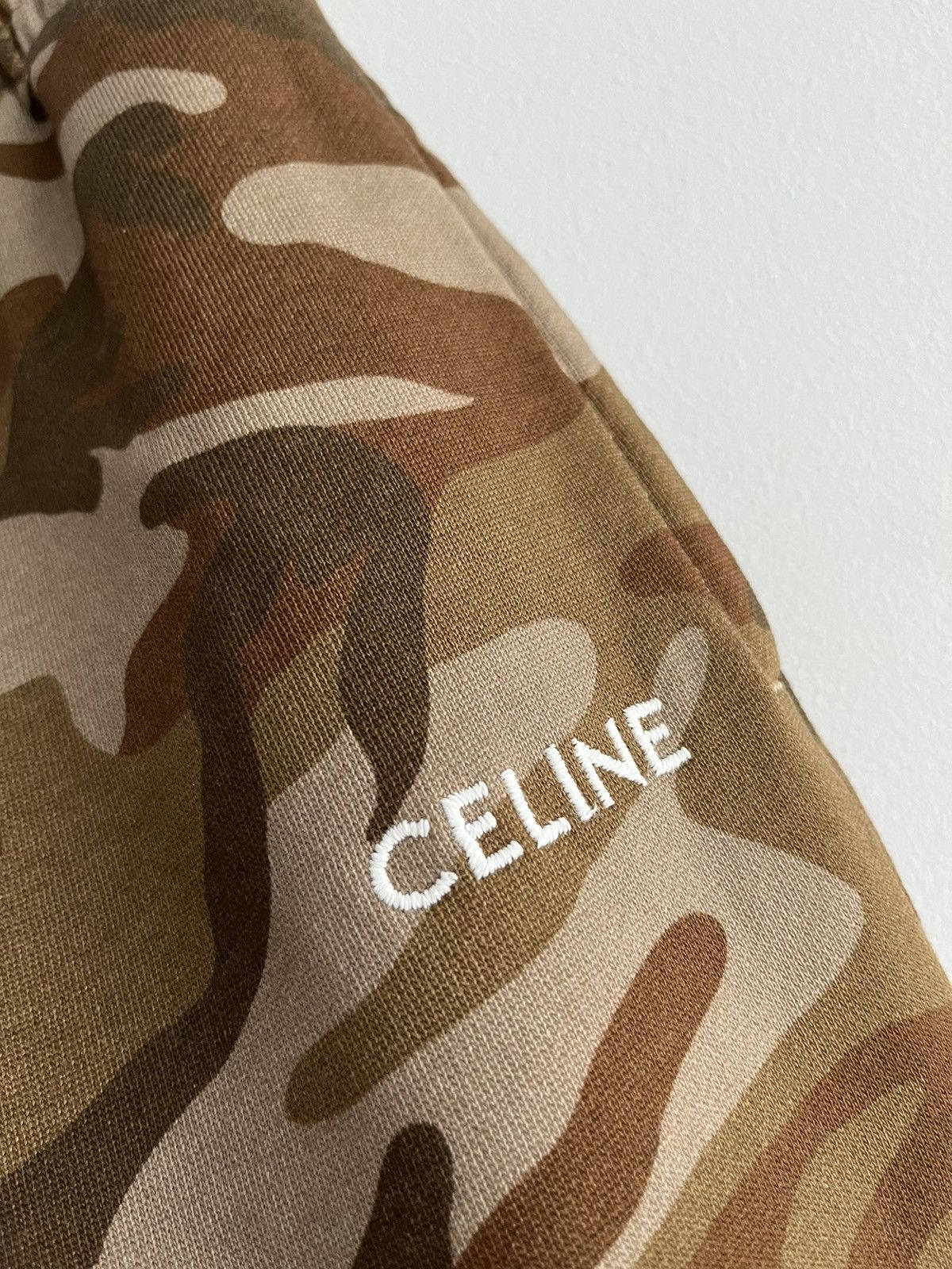 Celine × Hedi Slimane Brand New Super Runway Limited Edition Celine Logo Sweatpant Size US 33 - 5 Thumbnail