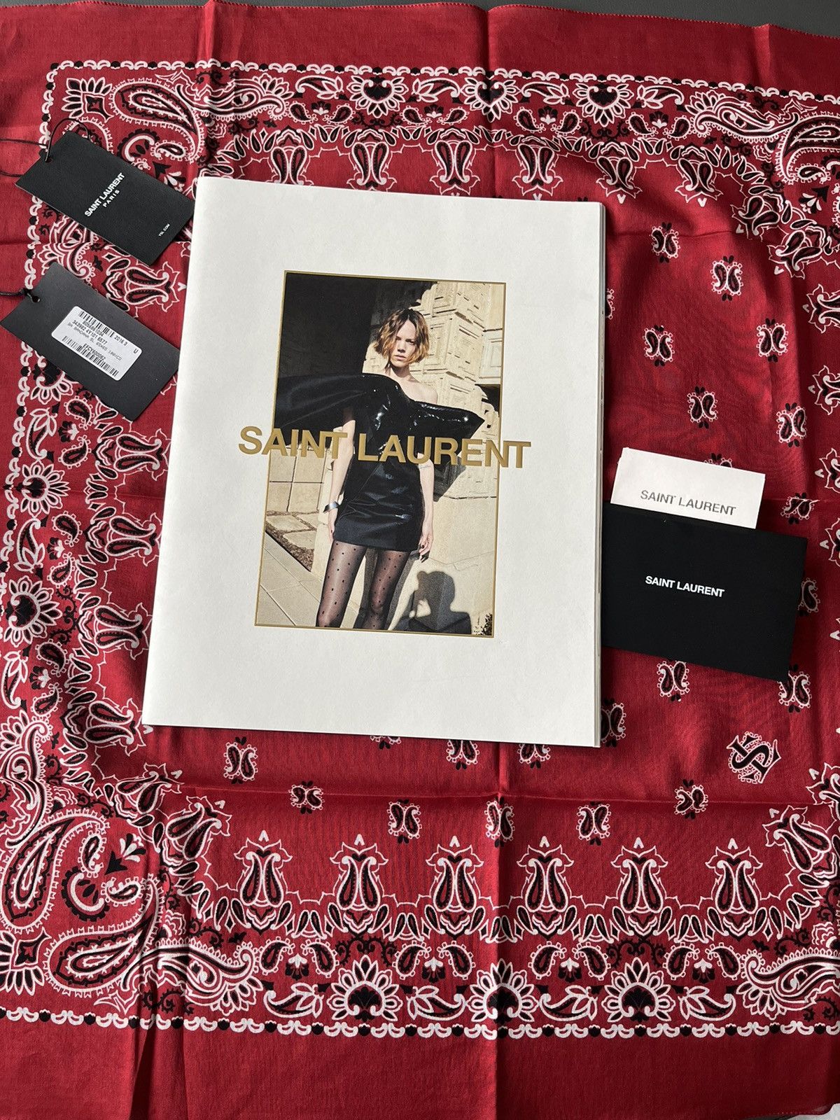 Hedi Slimane × Saint Laurent Paris × Yves Saint Laurent