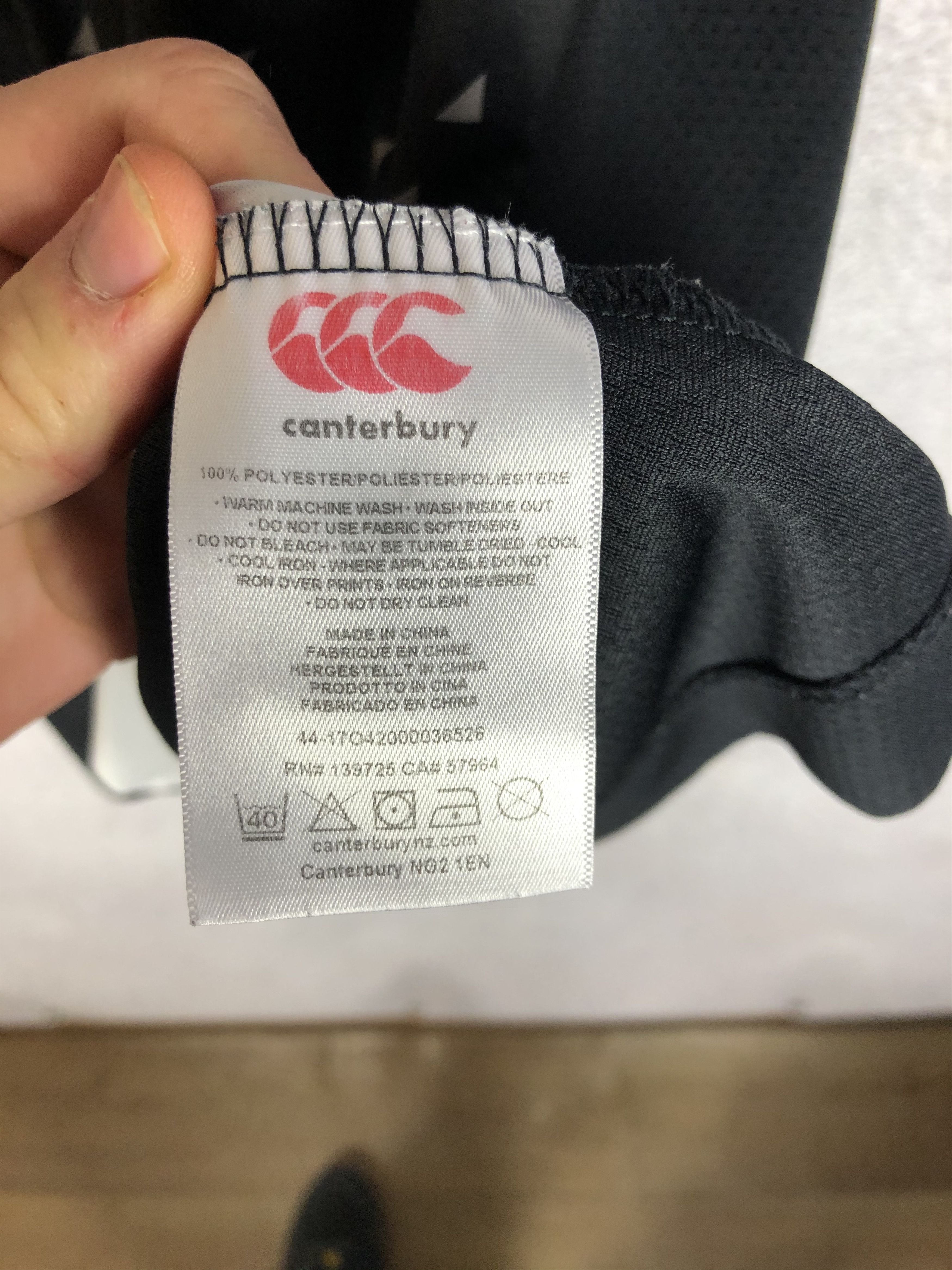Canterbury of New Zealand England Rugby Shirt 2018 2019 Canterbury Jersey Size US M / EU 48-50 / 2 - 7 Thumbnail