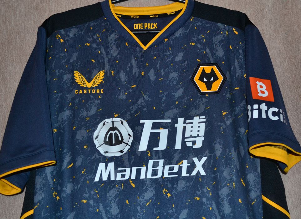 Soccer Jersey Wolverhampton FC Wolves 2021 2022 Away Football Shirt ...