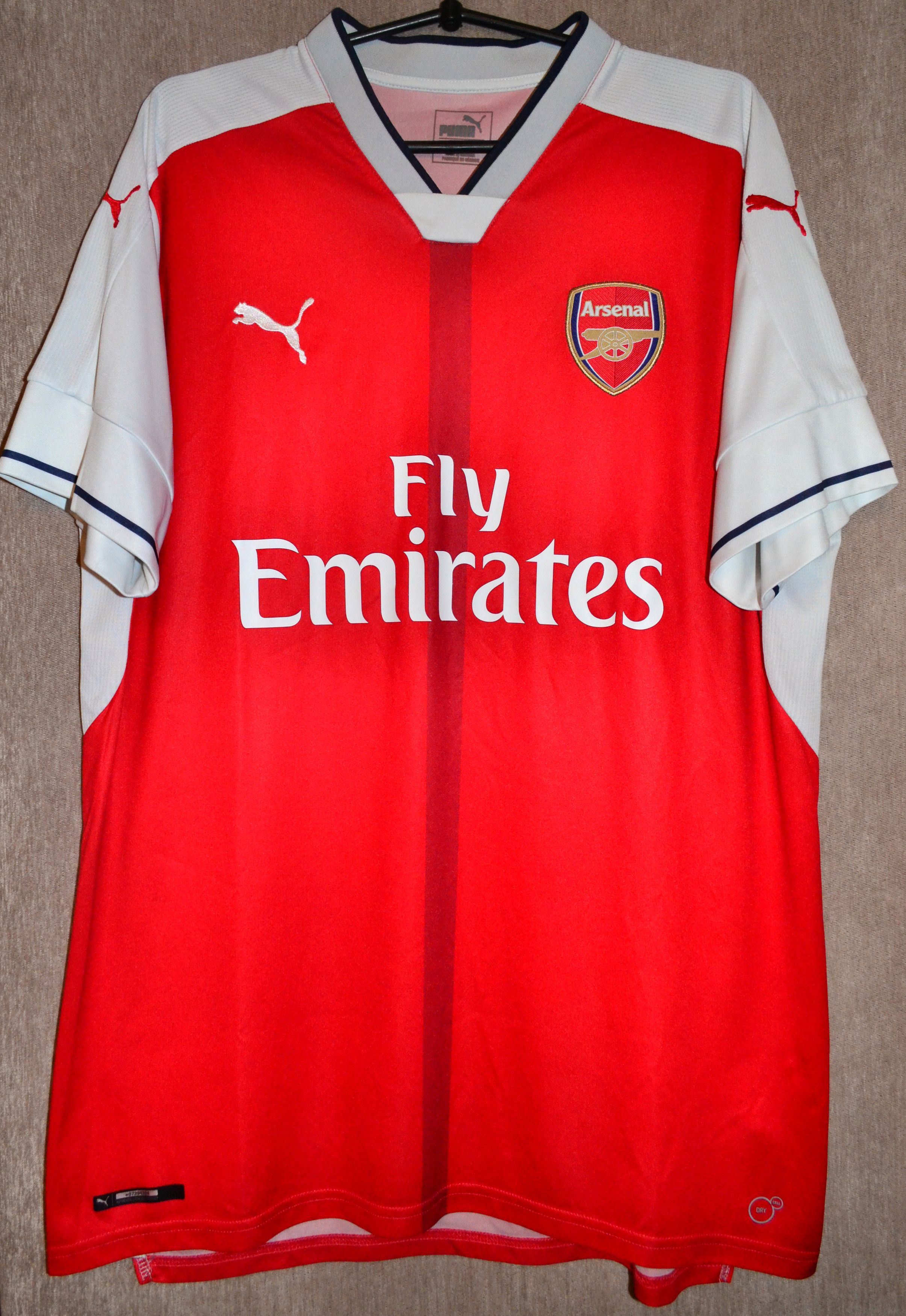 Puma Arsenal FC 2016 2017 Home Puma Jersey Soccer T-Shirt Size US XL / EU 56 / 4 - 1 Thumbnail