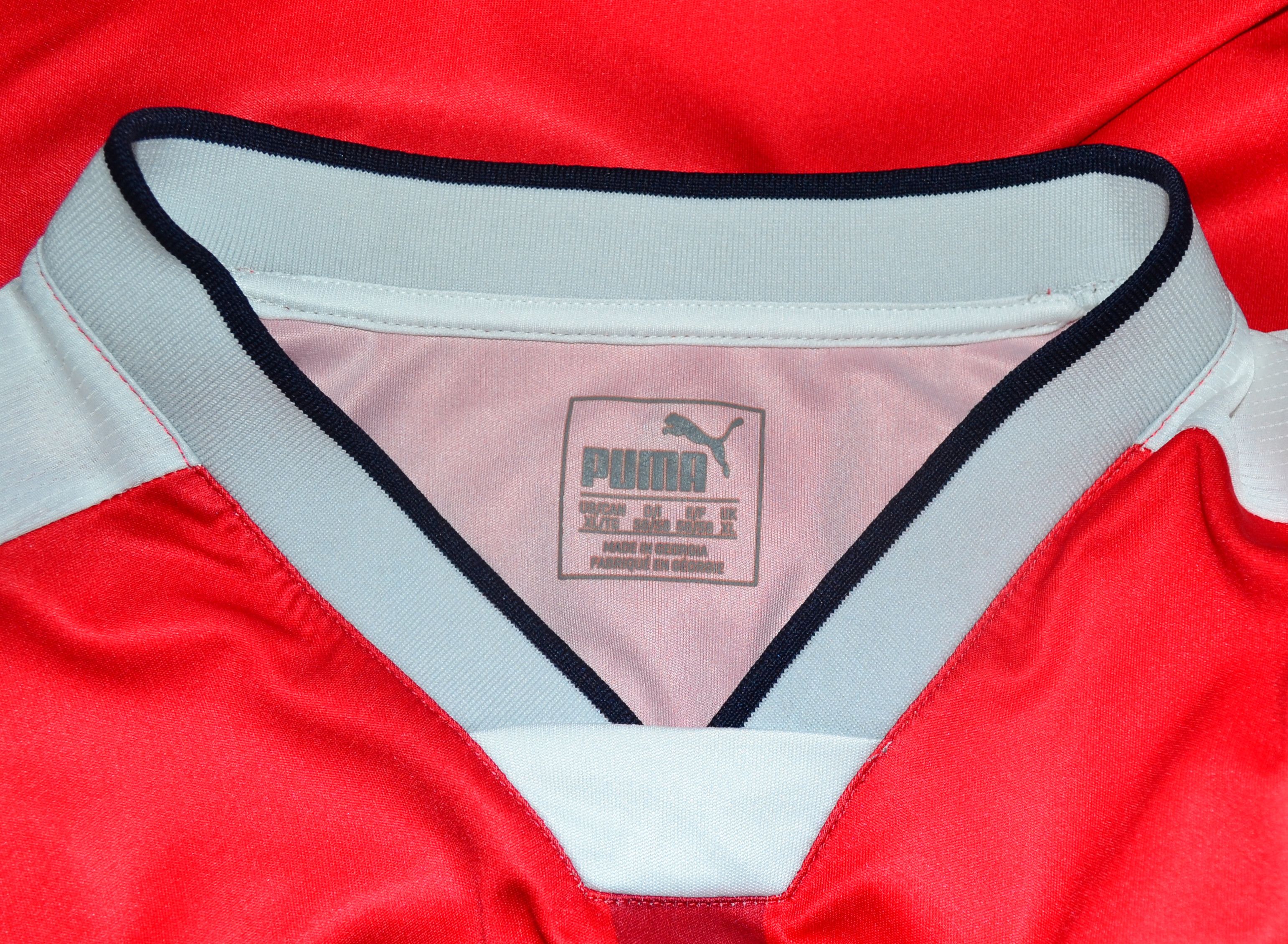 Puma Arsenal FC 2016 2017 Home Puma Jersey Soccer T-Shirt Size US XL / EU 56 / 4 - 7 Thumbnail