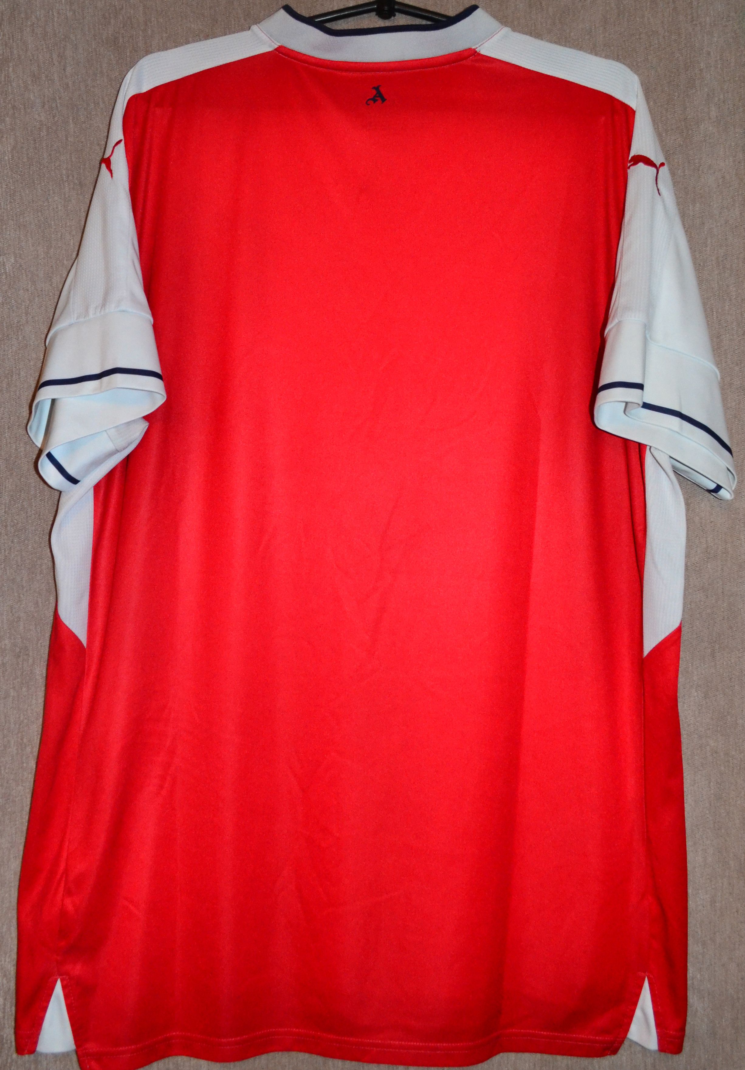 Puma Arsenal FC 2016 2017 Home Puma Jersey Soccer T-Shirt Size US XL / EU 56 / 4 - 5 Thumbnail