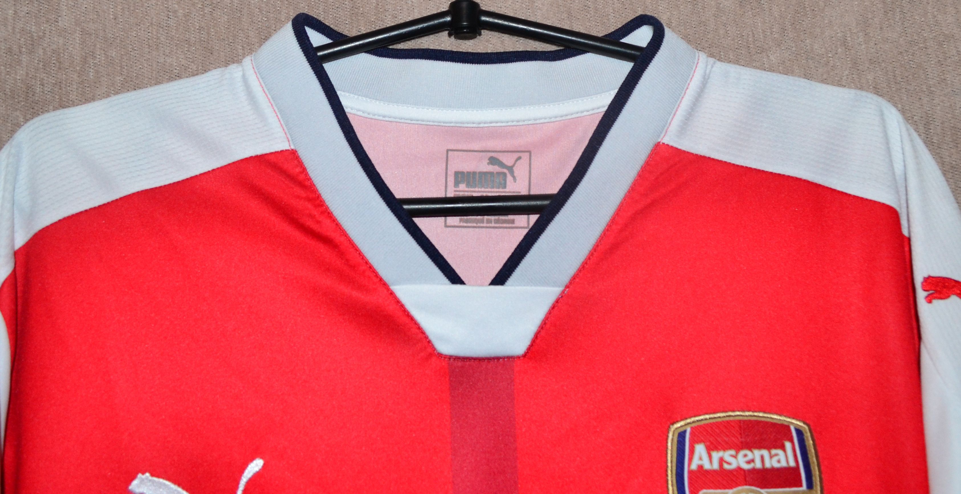 Puma Arsenal FC 2016 2017 Home Puma Jersey Soccer T-Shirt Size US XL / EU 56 / 4 - 4 Thumbnail
