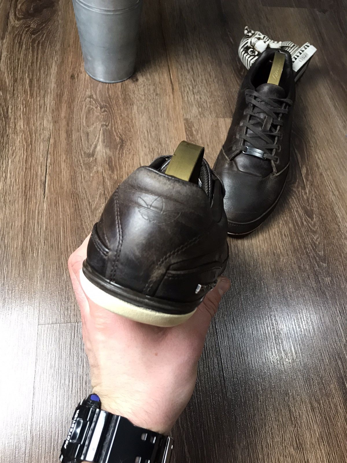 Adidas Porsche Design Typ 64 vintage brown sneakers