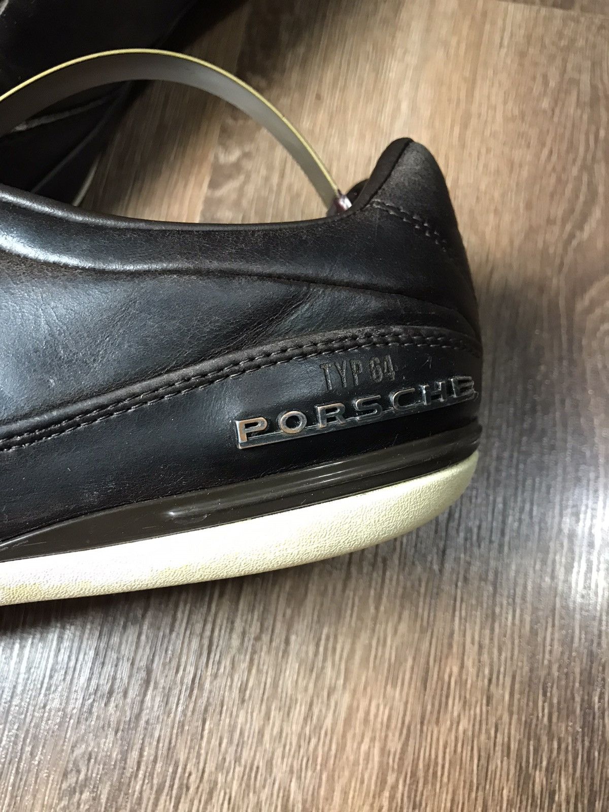 Adidas Porsche Design Typ 64 vintage brown sneakers