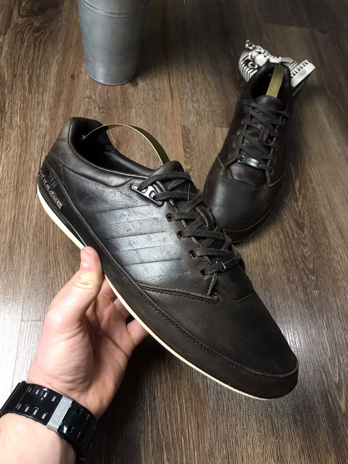 Adidas Porsche Design Typ 64 vintage brown sneakers