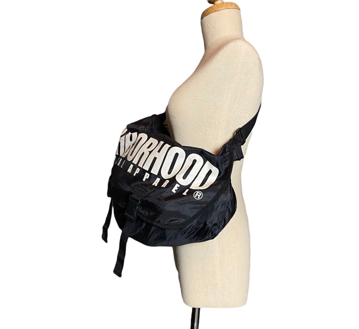 Neighborhood Neighborhood Logo Nylon Shoulder Bag / Crossbody Size ONE SIZE - 2 Thumbnail