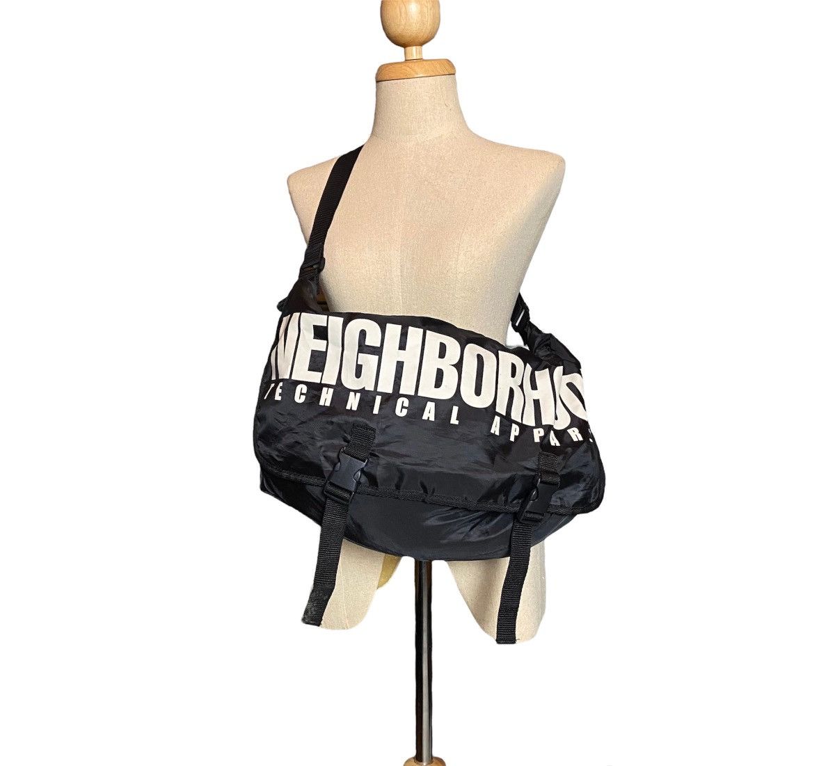 Neighborhood Neighborhood Logo Nylon Shoulder Bag / Crossbody Size ONE SIZE - 1 Thumbnail