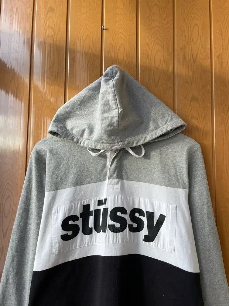 Vintage Stussy Hoodie Multikolor Y2K