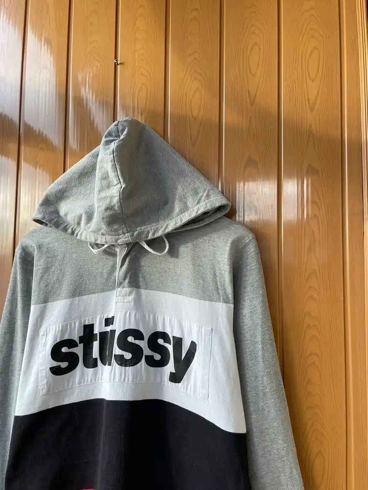 Vintage Stussy Hoodie Multikolor Y2K