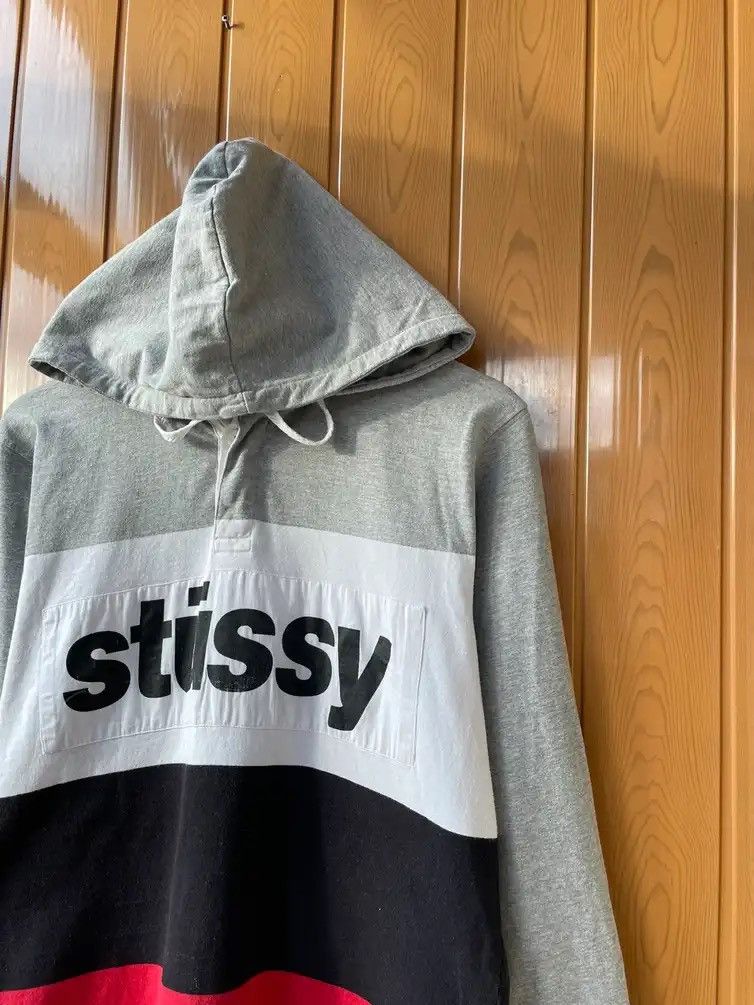 Vintage Stussy Hoodie Multikolor Y2K