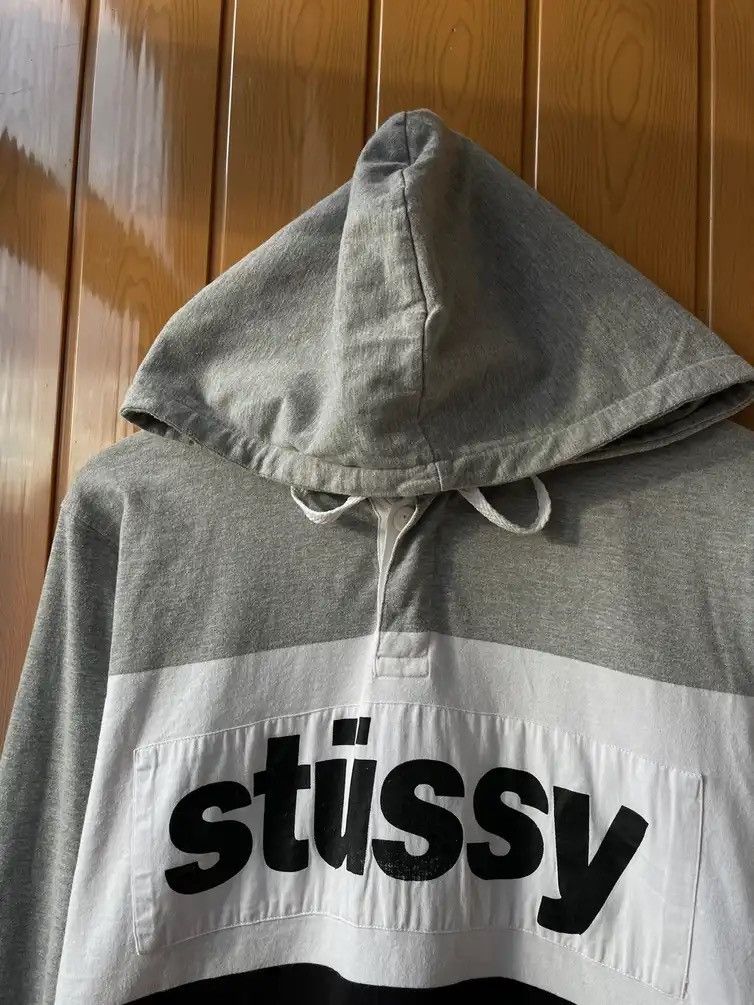 Vintage Stussy Hoodie Multikolor Y2K