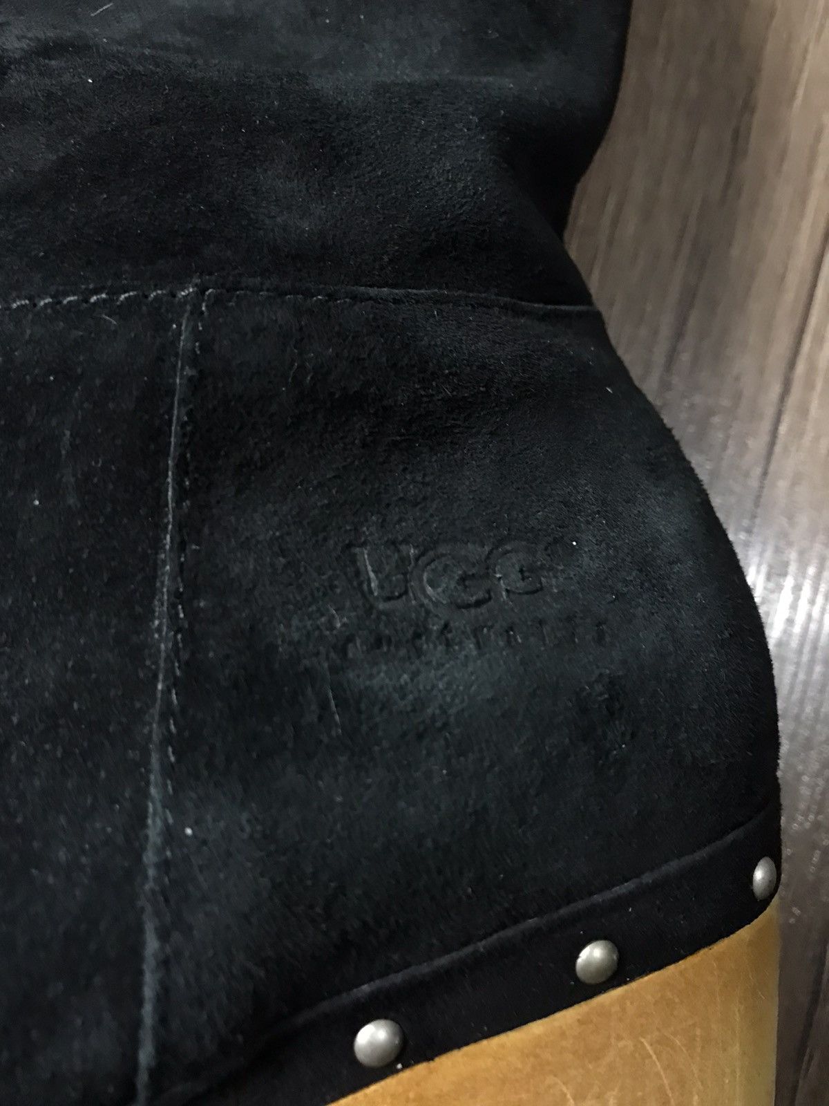 Ugg UGG ROSABELLA 1956 Suade black Leather Boots Size US 8 / IT 38 - 4 Thumbnail