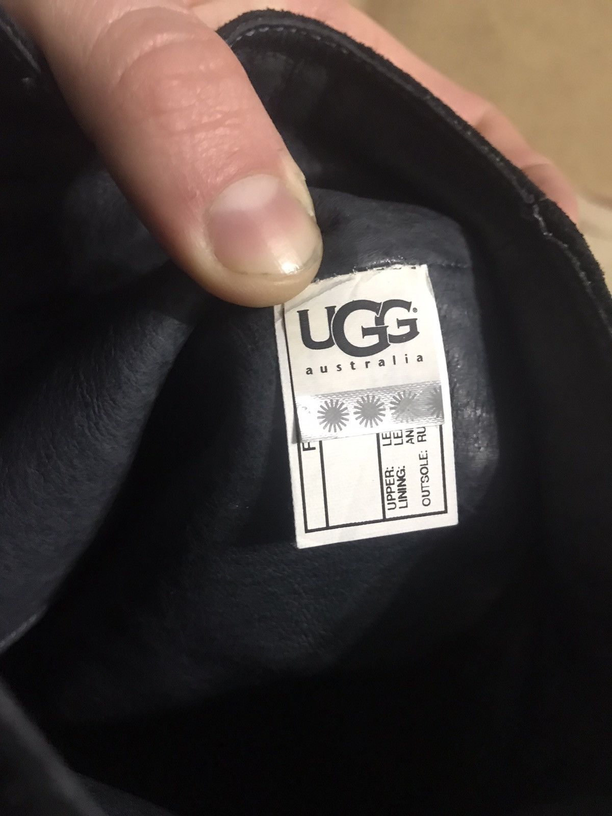 Ugg UGG ROSABELLA 1956 Suade black Leather Boots Size US 8 / IT 38 - 11 Thumbnail