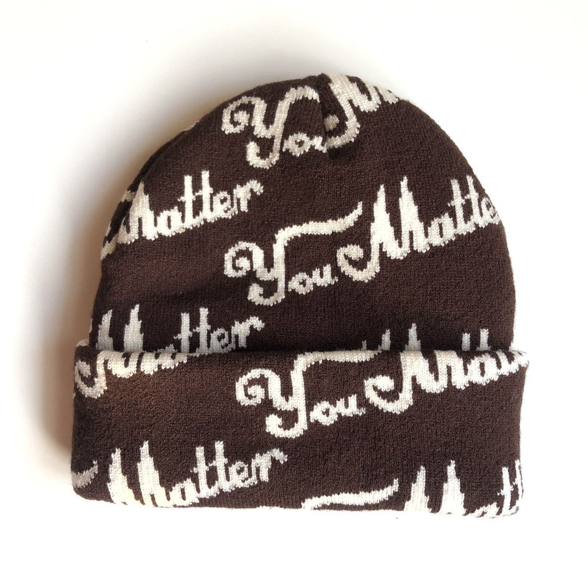 You Matter by Demetrius Harmon You Matter Trucker Beanie BROWN Size ONE SIZE - 1 Thumbnail