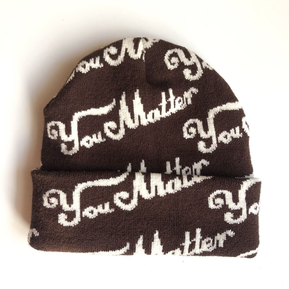 You Matter by Demetrius Harmon You Matter Trucker Beanie BROWN Size ONE SIZE - 2 Thumbnail