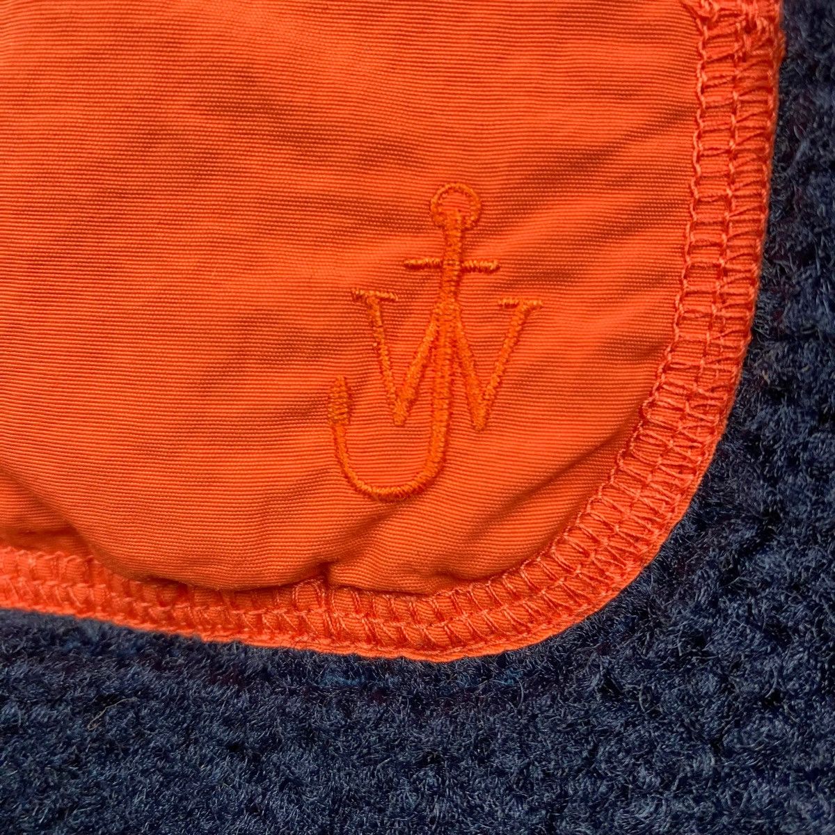J.W.ANDERSON UNIQLO DEEP PILE FLEECE HOODED ZIPPER JACKET