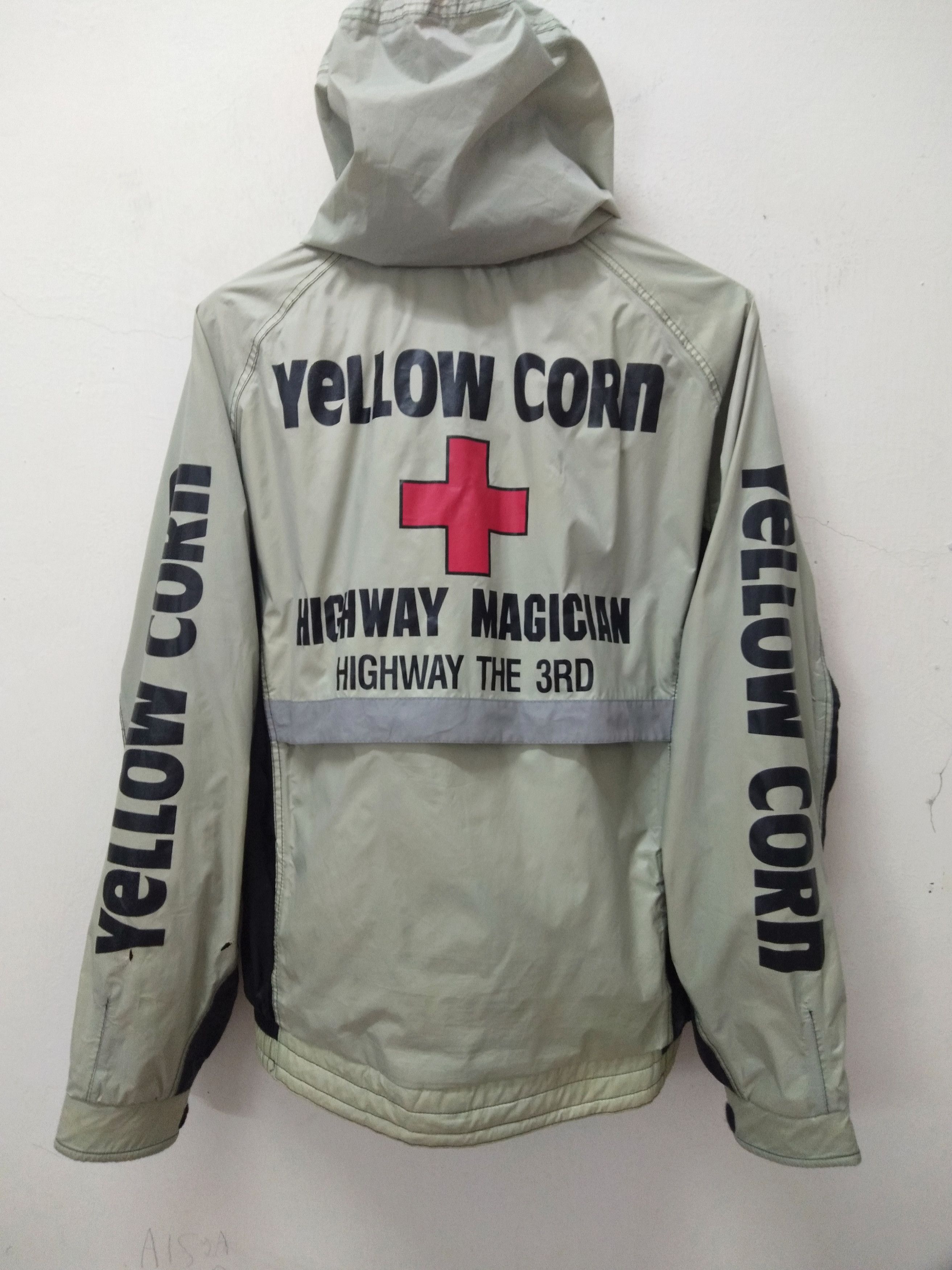 YELLOW CORN Yellow Corn Windbreaker Size US L / EU 52-54 / 3 - 1 Thumbnail
