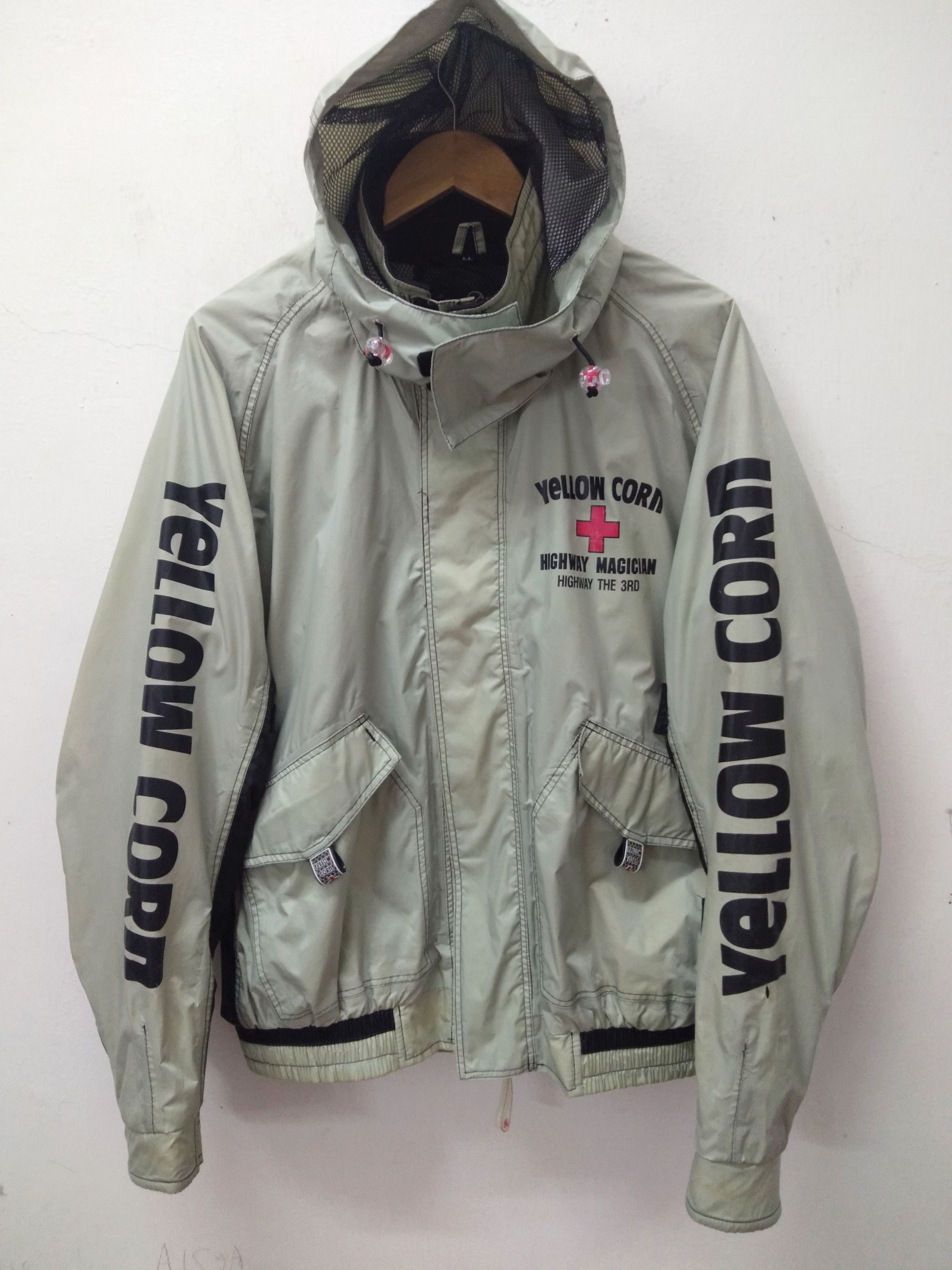YELLOW CORN Yellow Corn Windbreaker Size US L / EU 52-54 / 3 - 2 Thumbnail