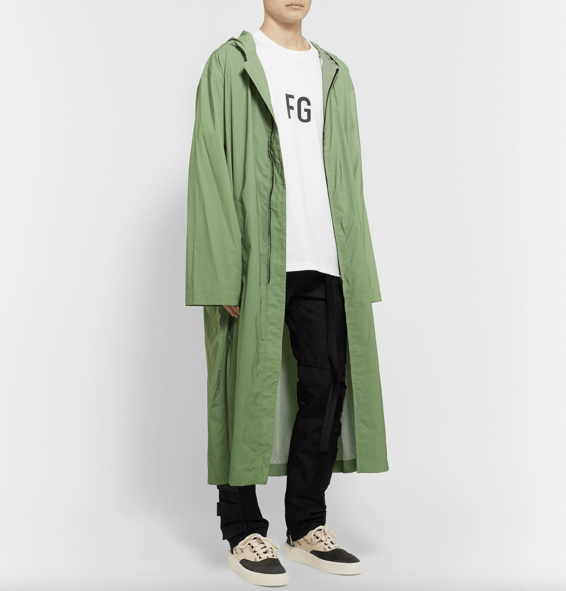 Fear of God NWT FEAR OF GOD Reflective Parka Coat Jacket Rain trench L Size US XL / EU 56 / 4 - 7 Thumbnail