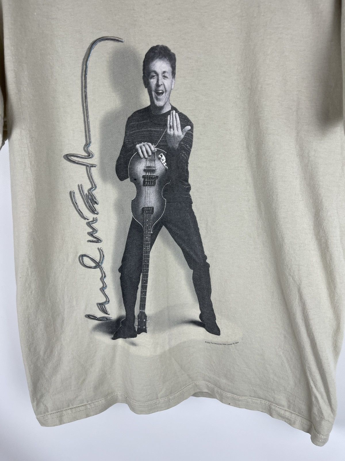 Band Tees Paul McCartney vintage 2002 tour band tee shirt Size US S / EU 44-46 / 1 - 6 Thumbnail