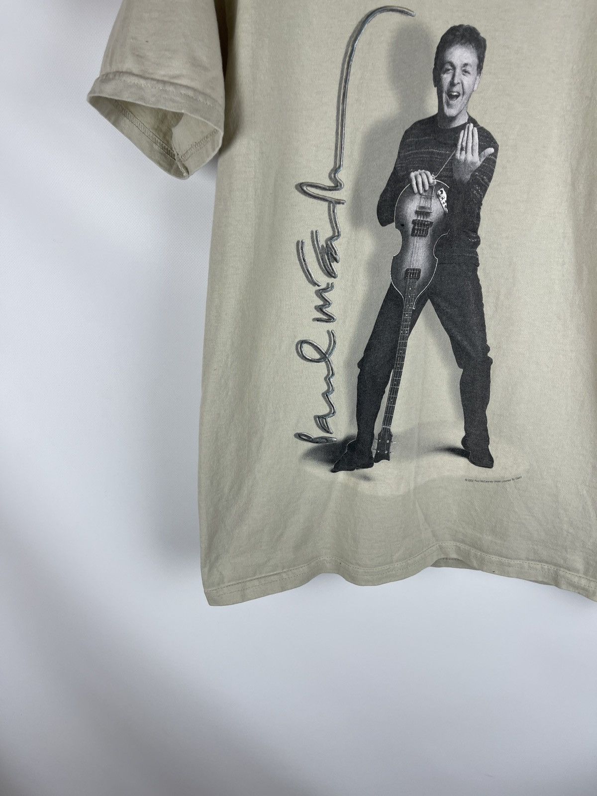 Band Tees Paul McCartney vintage 2002 tour band tee shirt Size US S / EU 44-46 / 1 - 4 Thumbnail