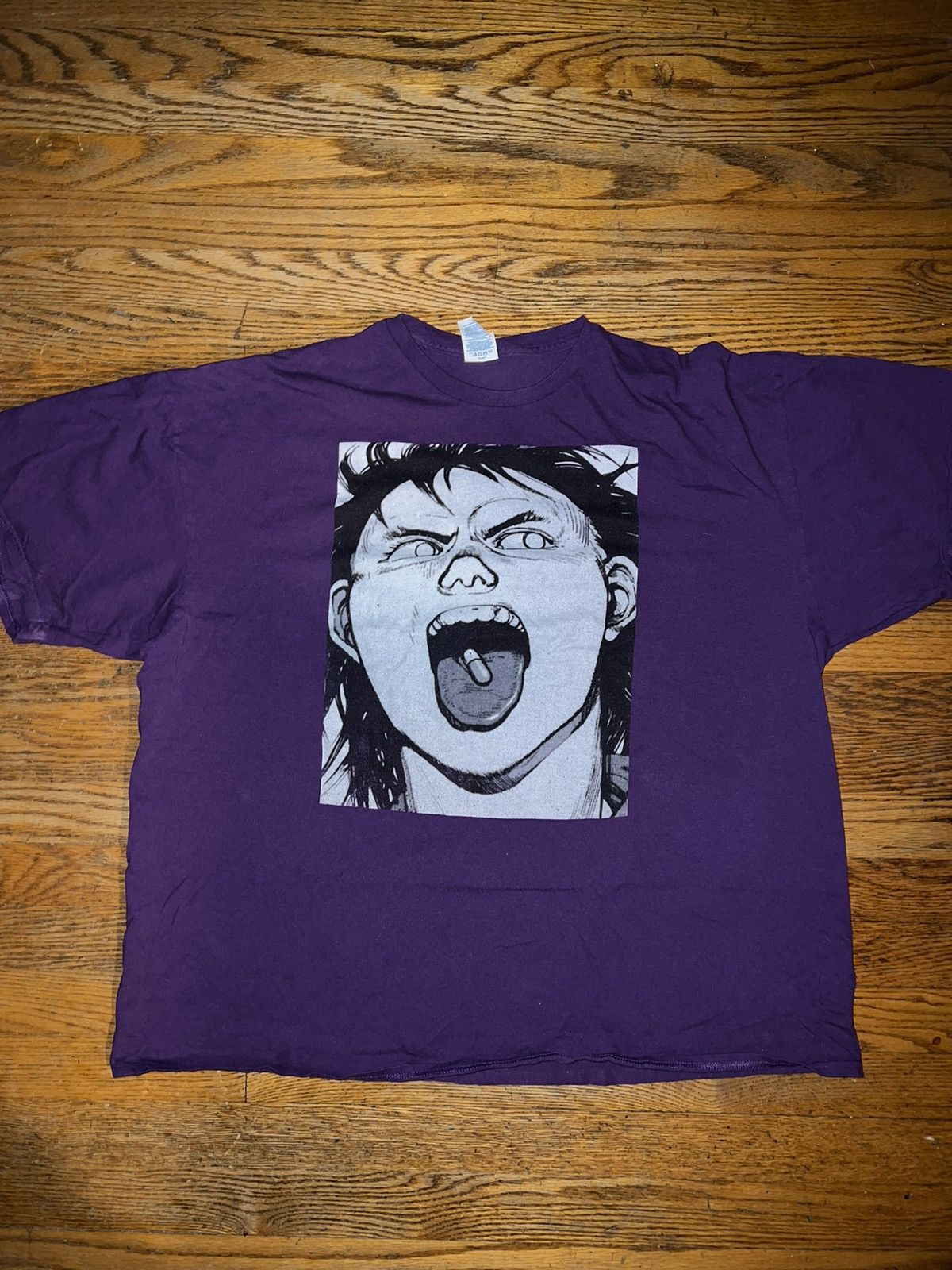 Japanese Brand × Vintage Vintage 90s Akira Pill Tee 3XL Size US XXL / EU 58 / 5 - 1 Thumbnail