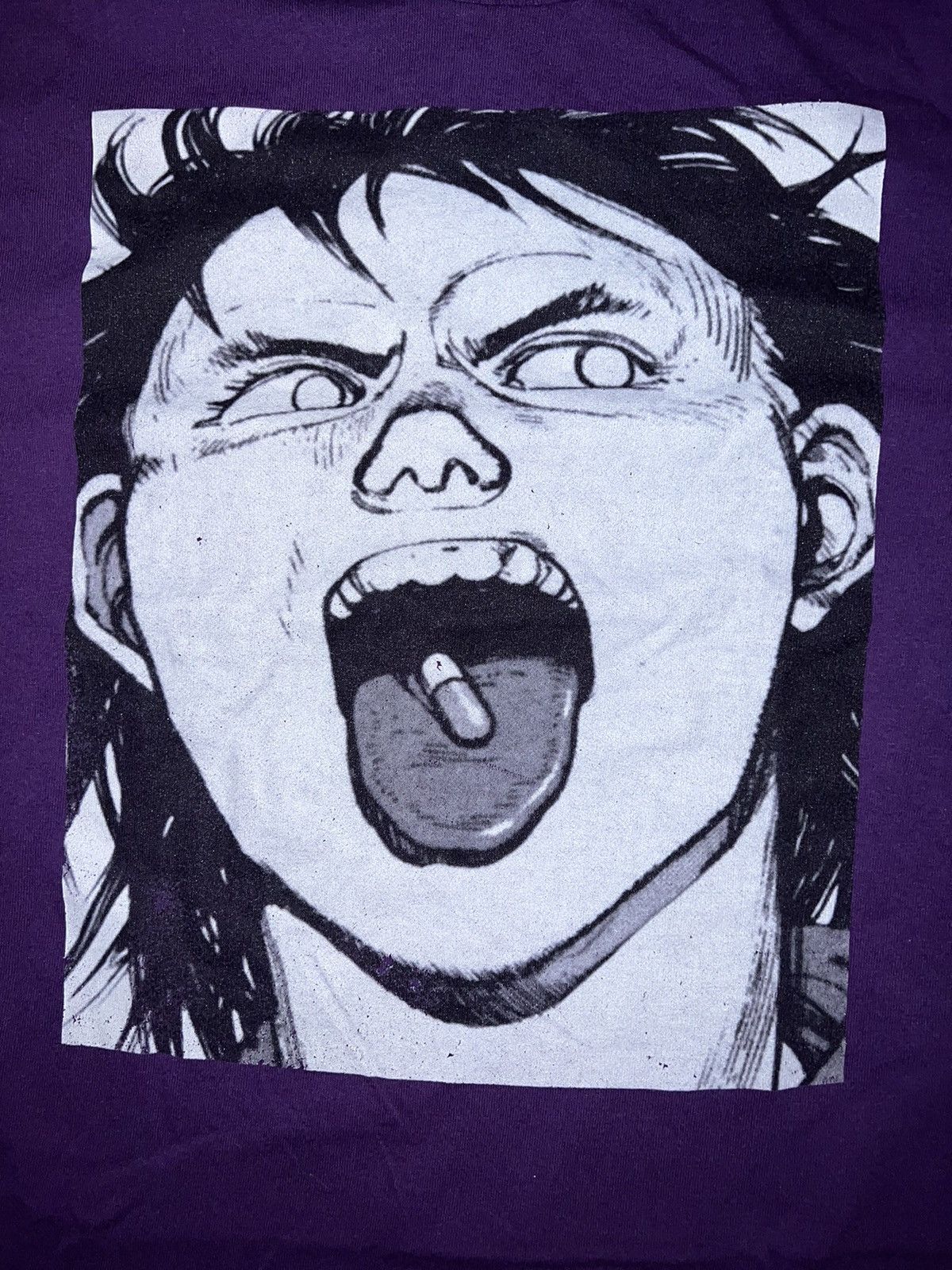 Japanese Brand × Vintage Vintage 90s Akira Pill Tee 3XL Size US XXL / EU 58 / 5 - 4 Thumbnail