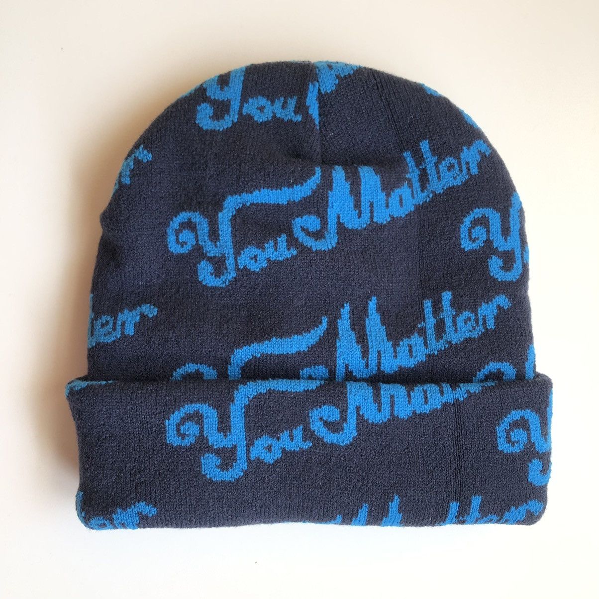 You Matter by Demetrius Harmon You Matter TRUCKER Beanie NAVY Size ONE SIZE - 2 Thumbnail