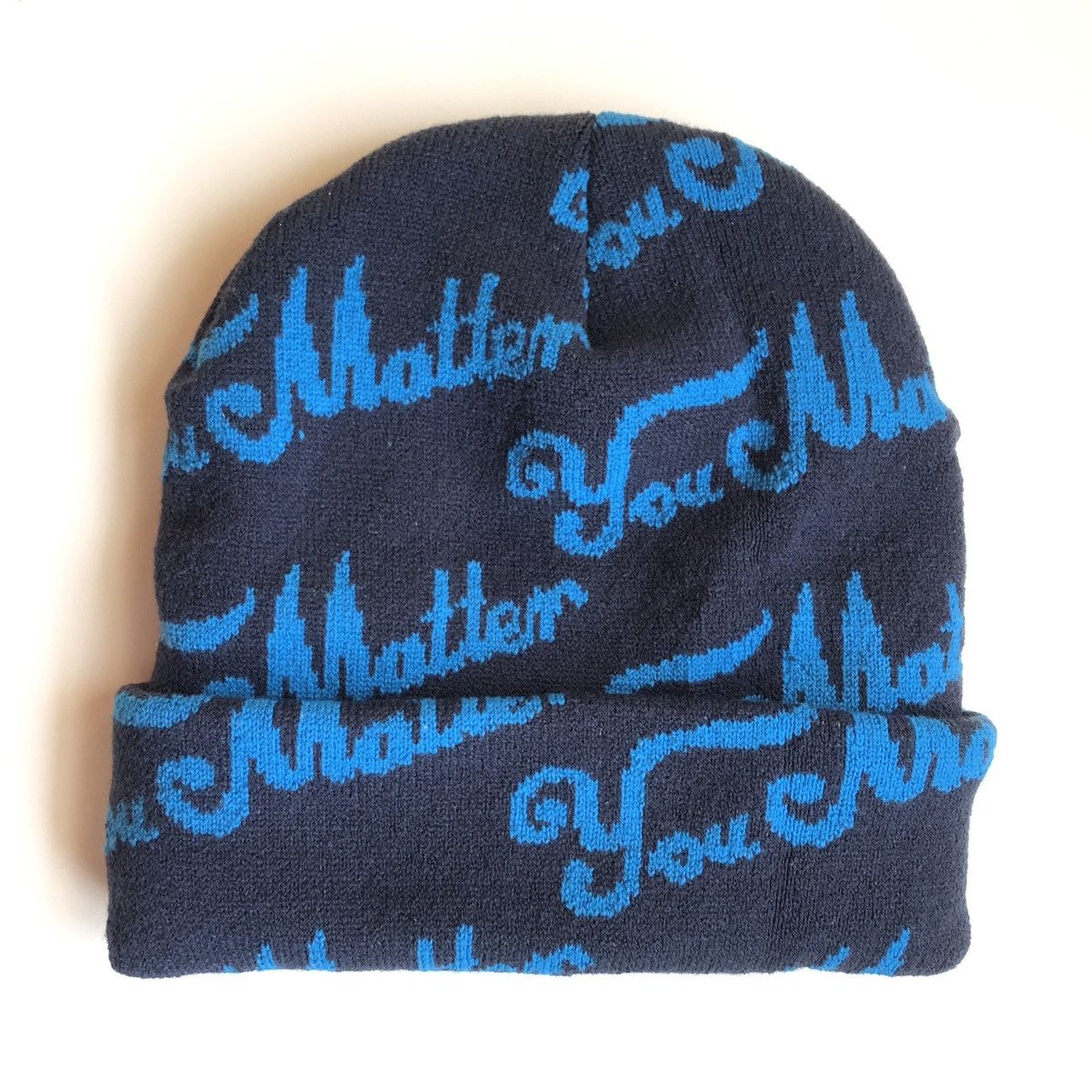 You Matter by Demetrius Harmon You Matter TRUCKER Beanie NAVY Size ONE SIZE - 1 Thumbnail