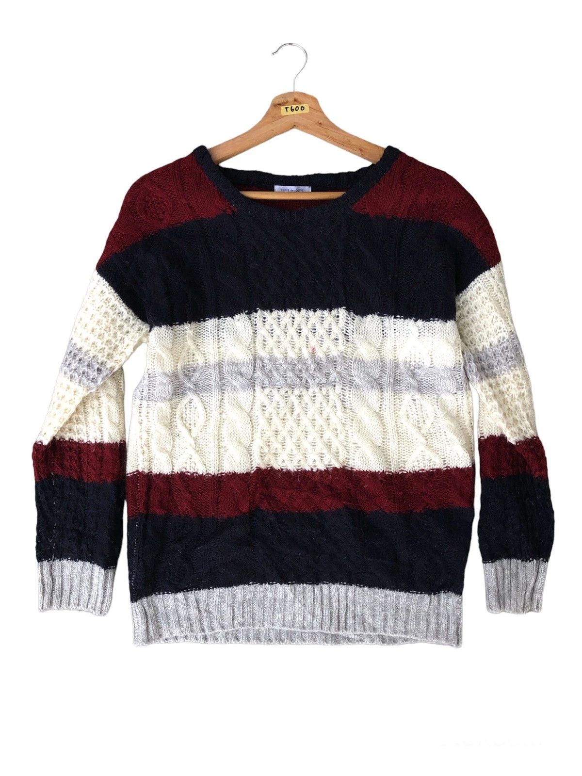 💥OLIVE DES OLIVE Pullover/Pureknit Stripe Knitting Pattern