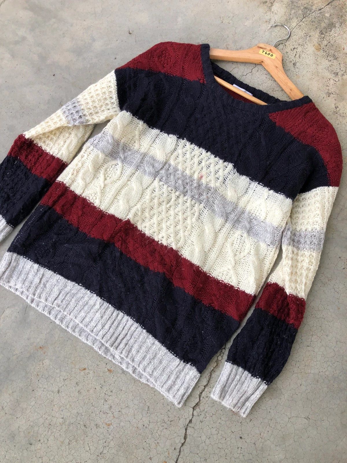 💥OLIVE DES OLIVE Pullover/Pureknit Stripe Knitting Pattern