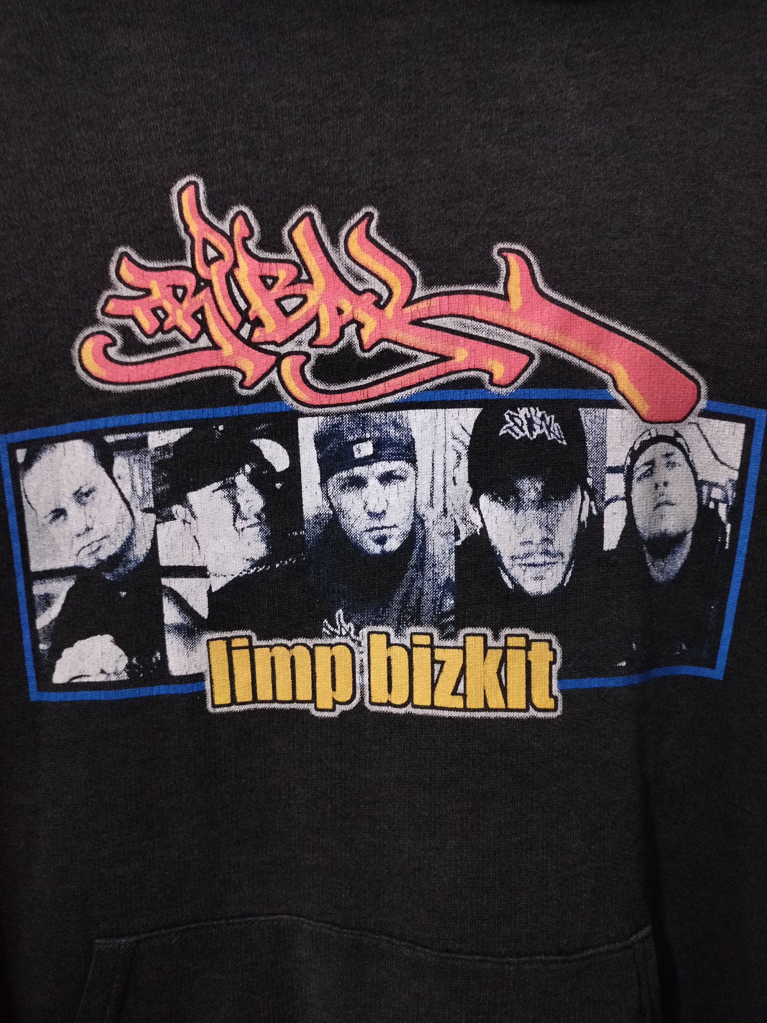 Band Tees Vintage Hoodie Tribal x Limbizkit Size US M / EU 48-50 / 2 - 7 Thumbnail