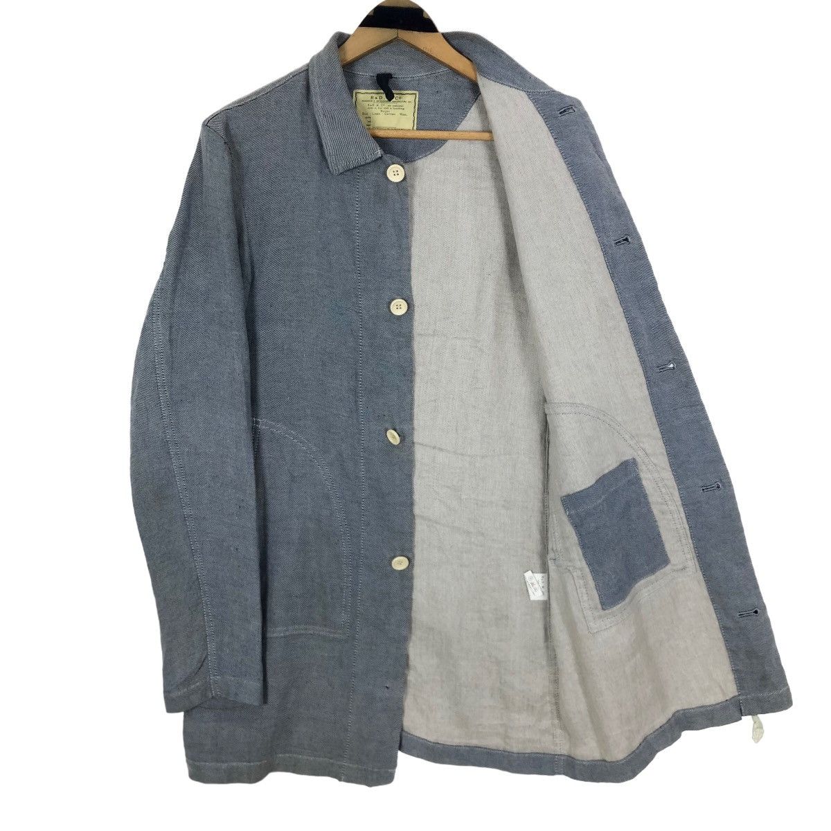 Japanese Brand Vintage R & D. M. Co Oldman’s Tailor Gardeners Light Jacket Size US M / EU 48-50 / 2 - 9 Thumbnail