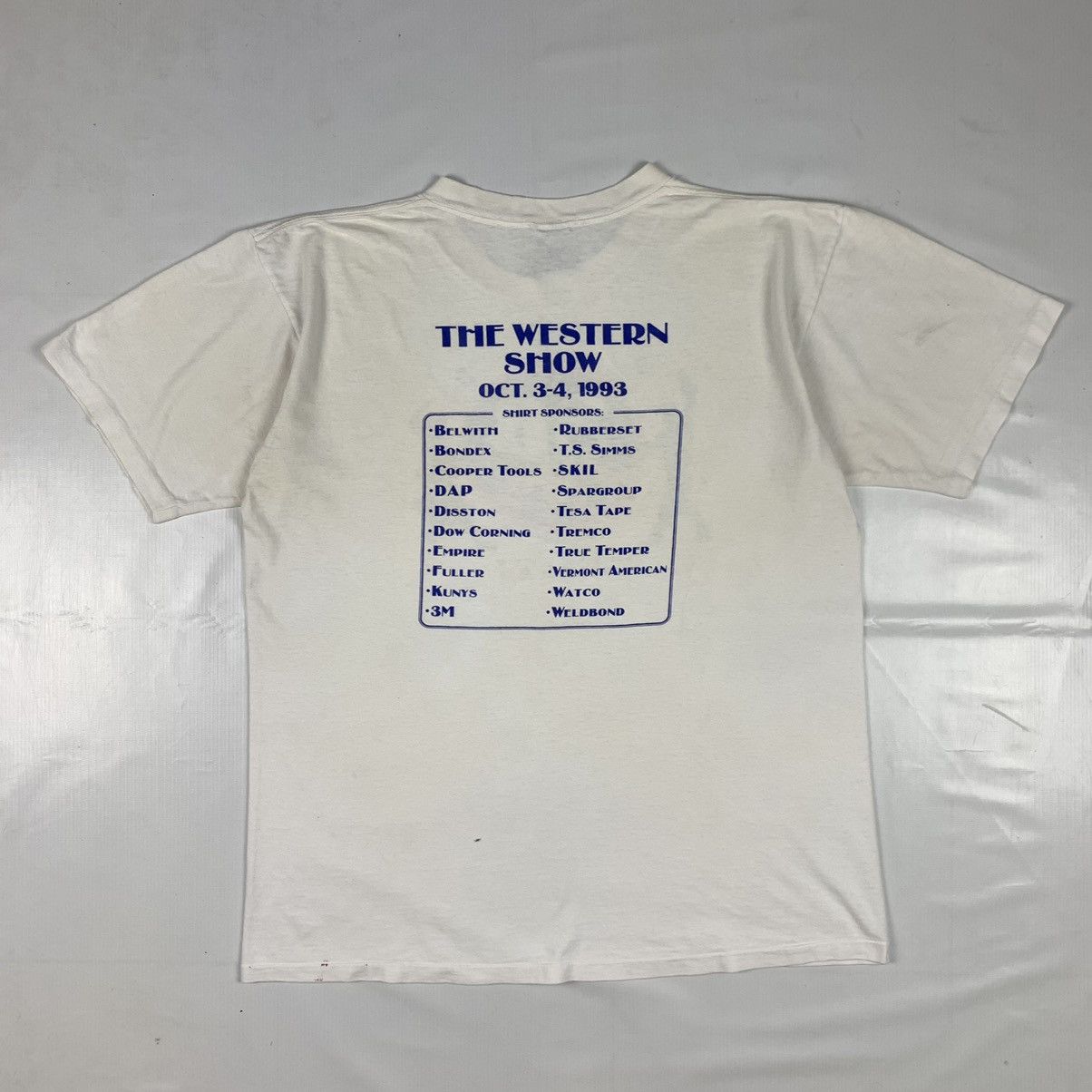 Crash Vancouver Vintage 1993 The Western Show Vancouver SB Cafe Shirt Size US L / EU 52-54 / 3 - 8 Thumbnail