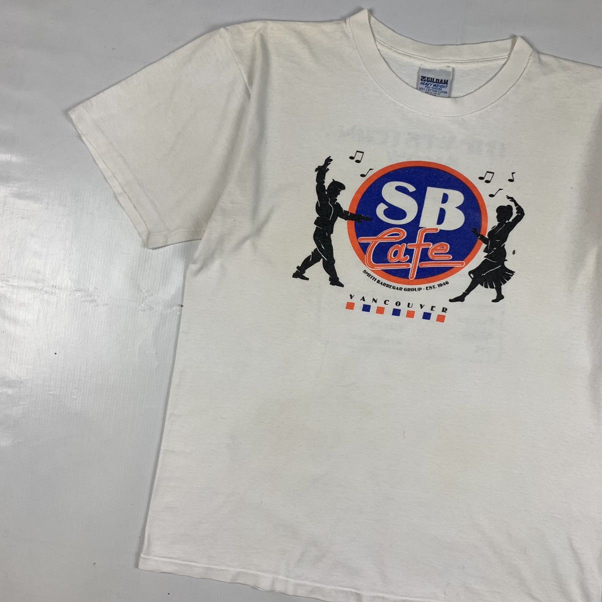Crash Vancouver Vintage 1993 The Western Show Vancouver SB Cafe Shirt Size US L / EU 52-54 / 3 - 2 Thumbnail