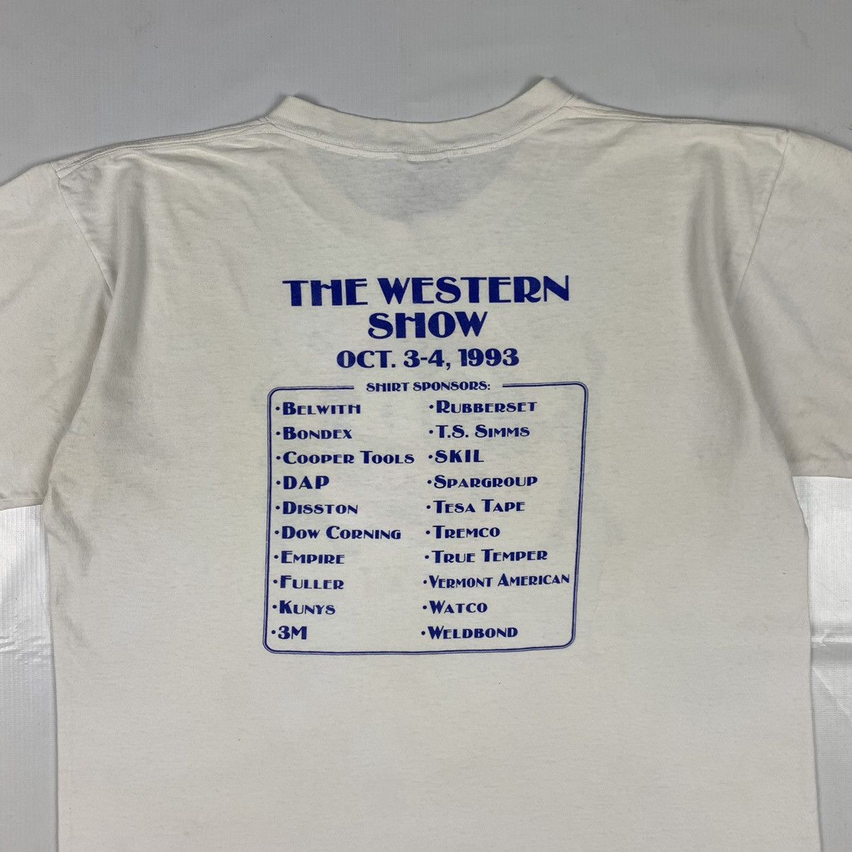 Crash Vancouver Vintage 1993 The Western Show Vancouver SB Cafe Shirt Size US L / EU 52-54 / 3 - 9 Thumbnail