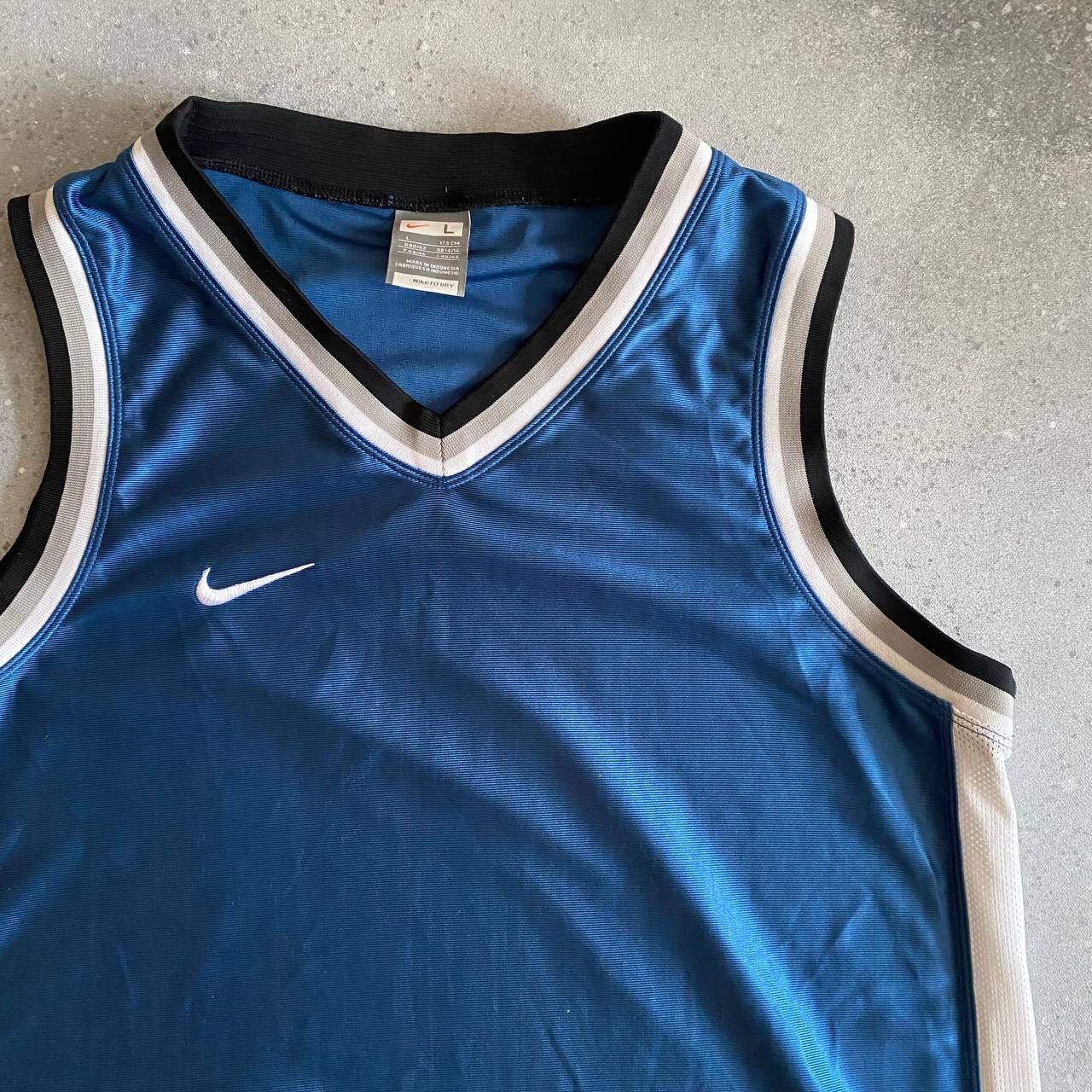 Nike × Nike ACG × Vintage 90s Nike Vintage Swoosh Logo Basketball Mesh Tank Top y2k Size US L / EU 52-54 / 3 - 3 Thumbnail