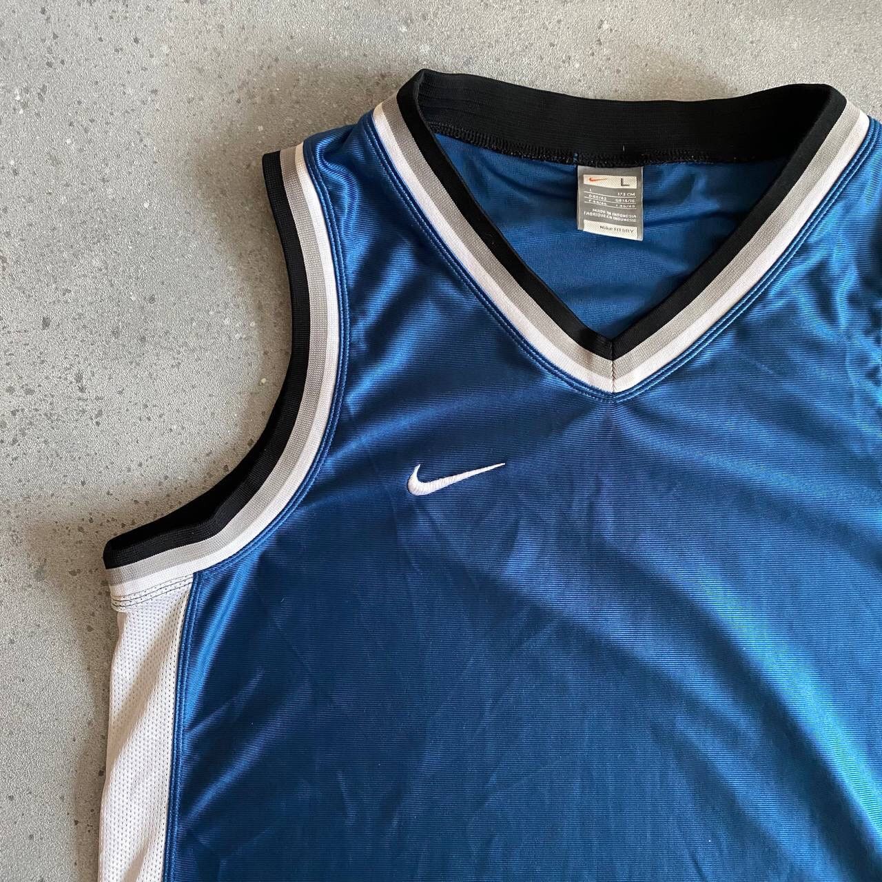 Nike × Nike ACG × Vintage 90s Nike Vintage Swoosh Logo Basketball Mesh Tank Top y2k Size US L / EU 52-54 / 3 - 2 Thumbnail
