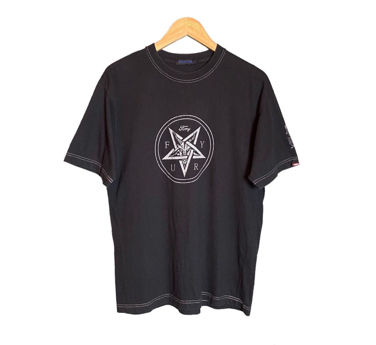 Neighborhood Neighborhood Japan 666 Satan Gothic T-Shirt Size US M / EU 48-50 / 2 - 2 Thumbnail