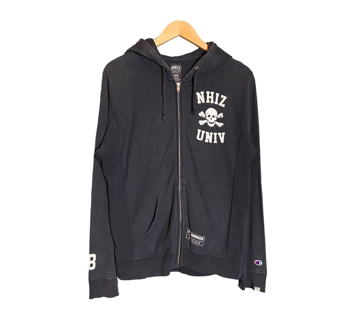 Neighborhood Neighborhood Japan x Champion Skull Hoodie Size US L / EU 52-54 / 3 - 1 Thumbnail
