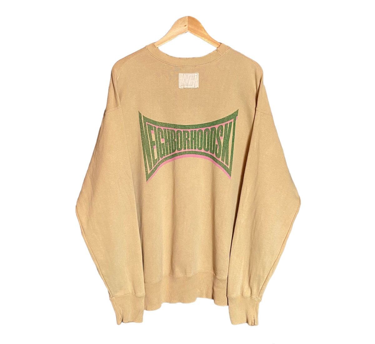 Vintage 90s Neighborhood Skateboards Distressed Sweatshirt